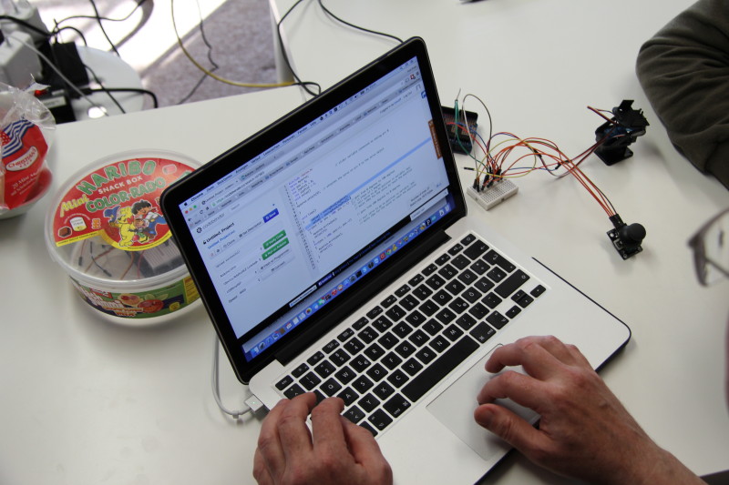 Eine Arduino-Installation wird entwickelt